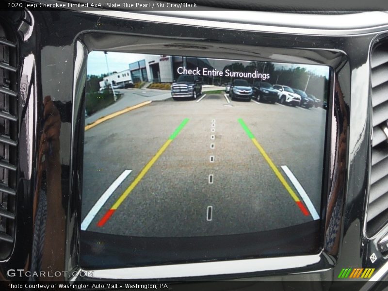 Slate Blue Pearl / Ski Gray/Black 2020 Jeep Cherokee Limited 4x4