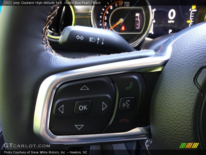 Hydro Blue Pearl / Black 2022 Jeep Gladiator High Altitude 4x4