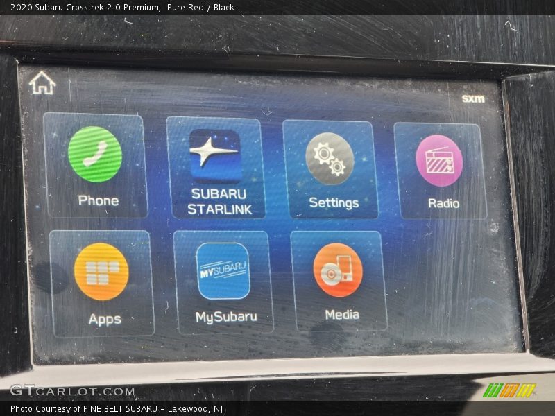 Pure Red / Black 2020 Subaru Crosstrek 2.0 Premium