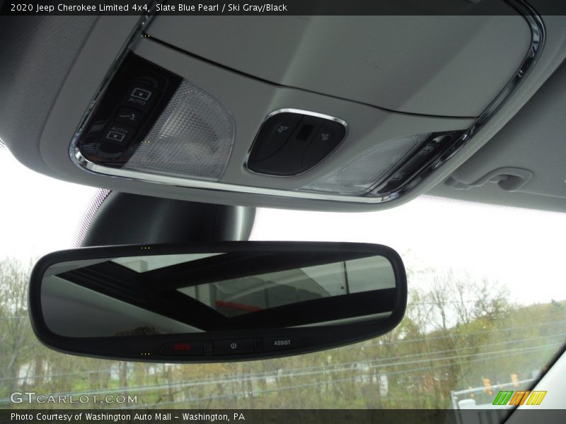 Slate Blue Pearl / Ski Gray/Black 2020 Jeep Cherokee Limited 4x4