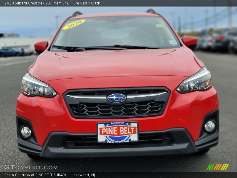 Pure Red / Black 2020 Subaru Crosstrek 2.0 Premium