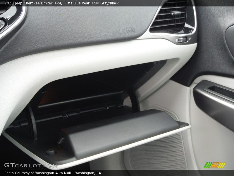 Slate Blue Pearl / Ski Gray/Black 2020 Jeep Cherokee Limited 4x4