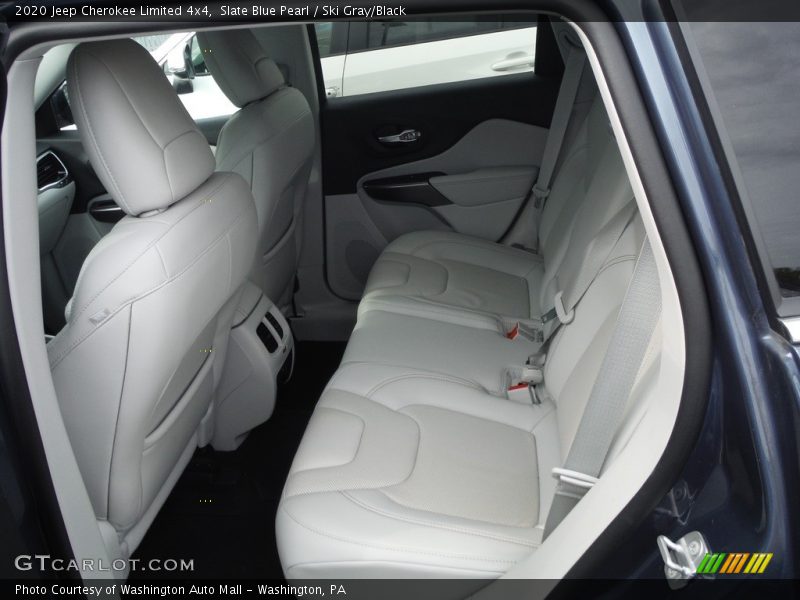 Slate Blue Pearl / Ski Gray/Black 2020 Jeep Cherokee Limited 4x4