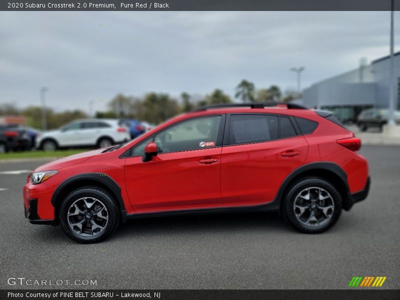 Pure Red / Black 2020 Subaru Crosstrek 2.0 Premium