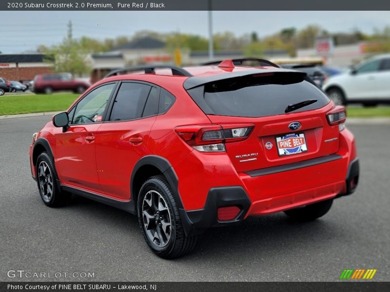 Pure Red / Black 2020 Subaru Crosstrek 2.0 Premium