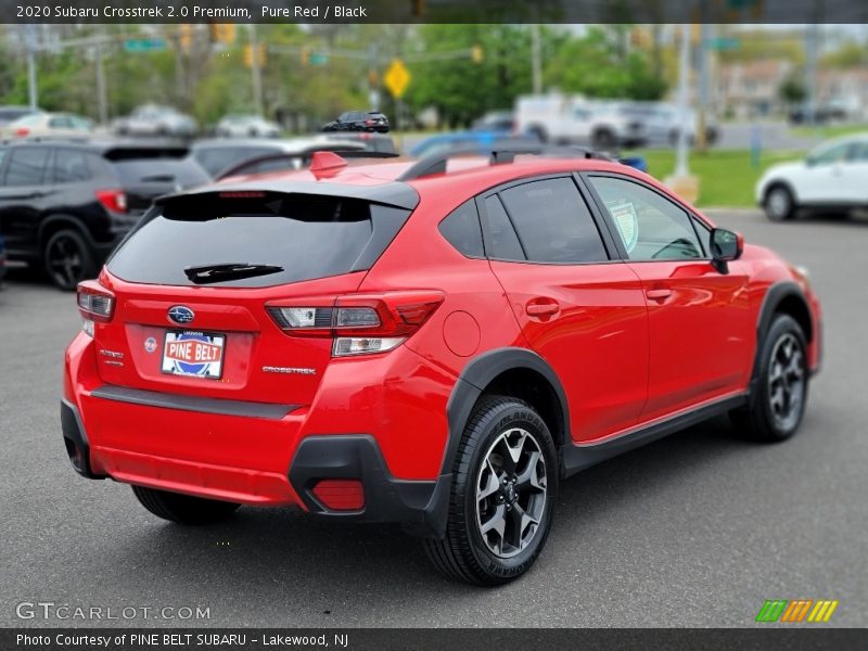 Pure Red / Black 2020 Subaru Crosstrek 2.0 Premium