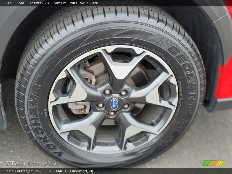 Pure Red / Black 2020 Subaru Crosstrek 2.0 Premium