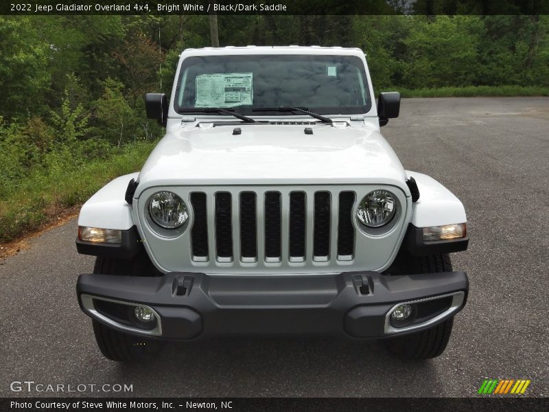 Bright White / Black/Dark Saddle 2022 Jeep Gladiator Overland 4x4