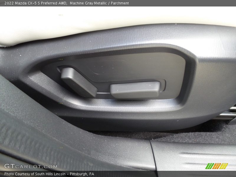 Machine Gray Metallic / Parchment 2022 Mazda CX-5 S Preferred AWD