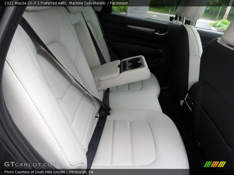 Rear Seat of 2022 CX-5 S Preferred AWD