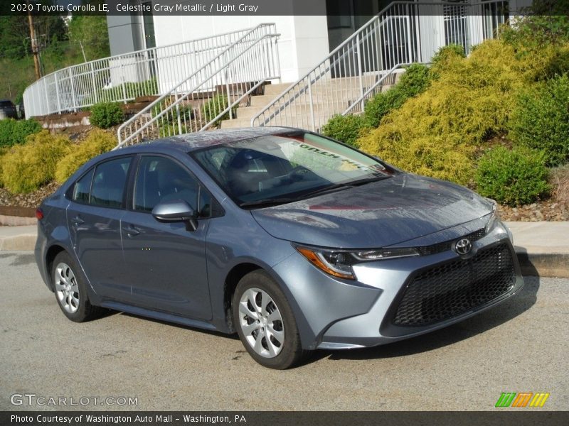 Celestite Gray Metallic / Light Gray 2020 Toyota Corolla LE