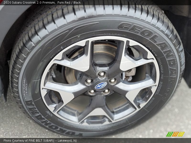 Pure Red / Black 2020 Subaru Crosstrek 2.0 Premium