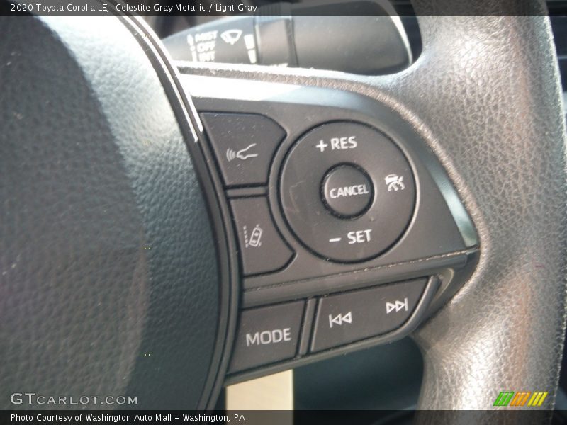 Celestite Gray Metallic / Light Gray 2020 Toyota Corolla LE