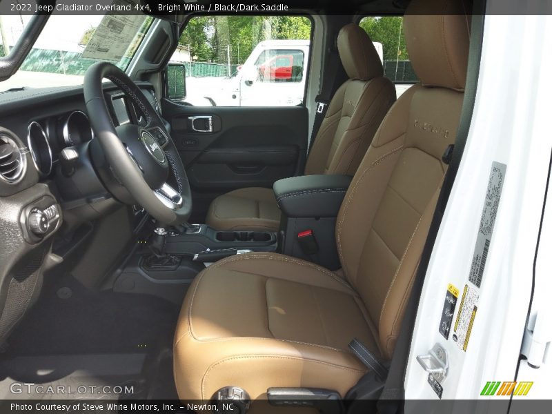 Bright White / Black/Dark Saddle 2022 Jeep Gladiator Overland 4x4