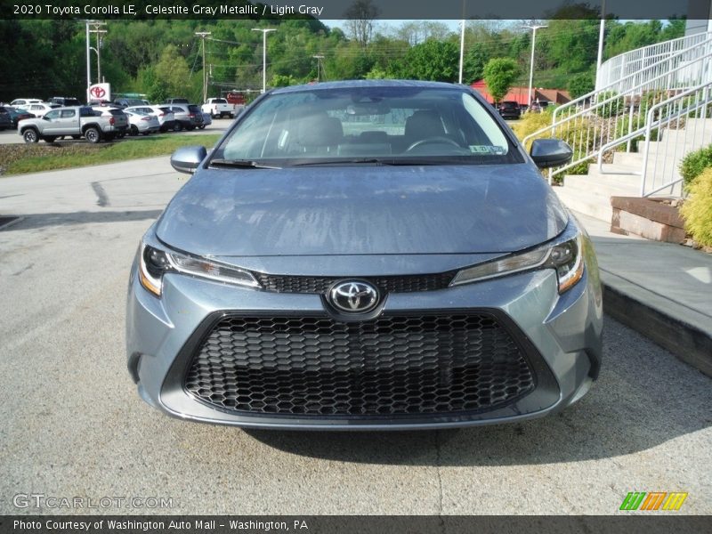 Celestite Gray Metallic / Light Gray 2020 Toyota Corolla LE