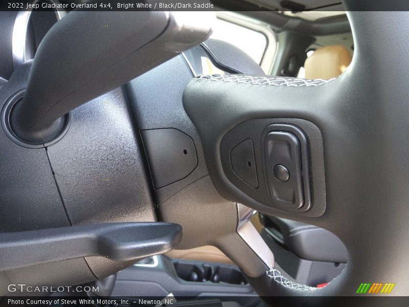 Bright White / Black/Dark Saddle 2022 Jeep Gladiator Overland 4x4