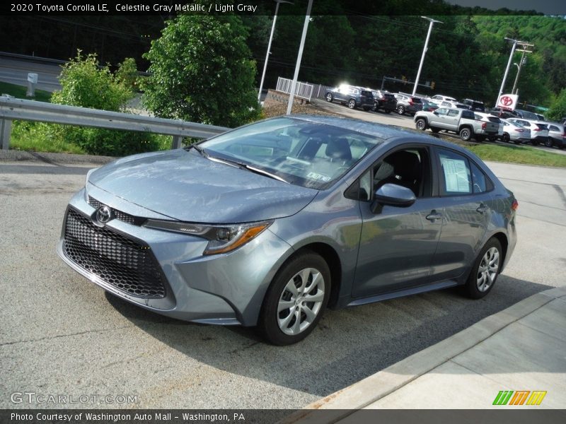 Celestite Gray Metallic / Light Gray 2020 Toyota Corolla LE