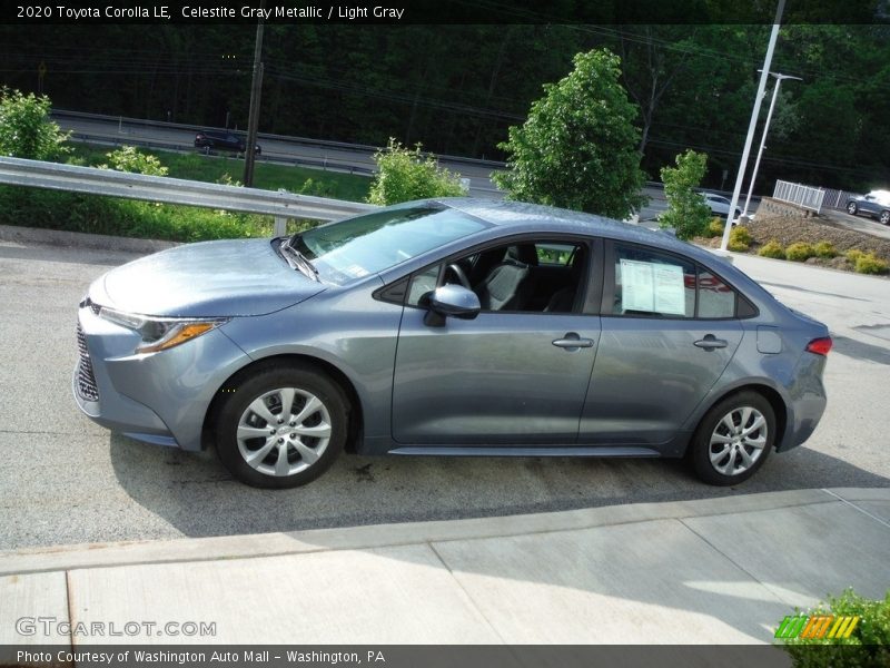 Celestite Gray Metallic / Light Gray 2020 Toyota Corolla LE