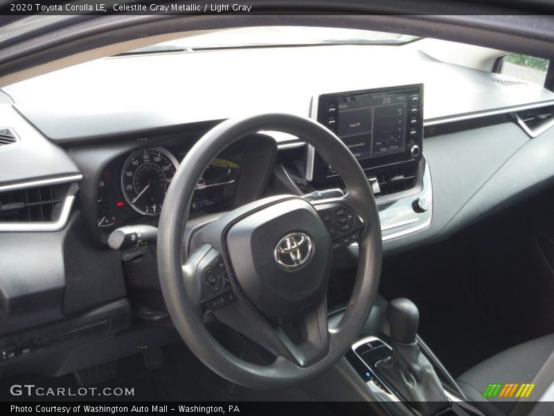 Celestite Gray Metallic / Light Gray 2020 Toyota Corolla LE