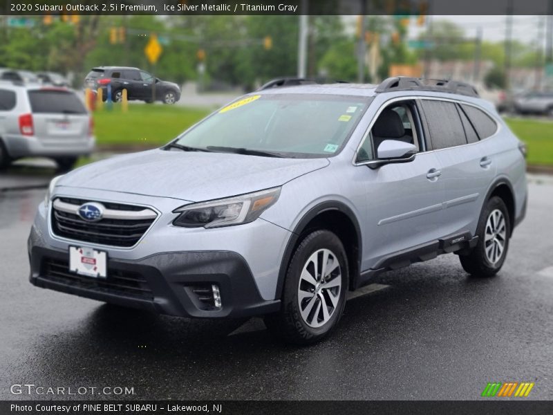 Ice Silver Metallic / Titanium Gray 2020 Subaru Outback 2.5i Premium