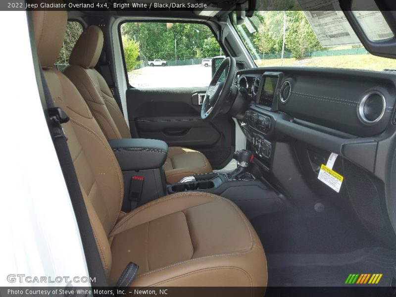 Bright White / Black/Dark Saddle 2022 Jeep Gladiator Overland 4x4