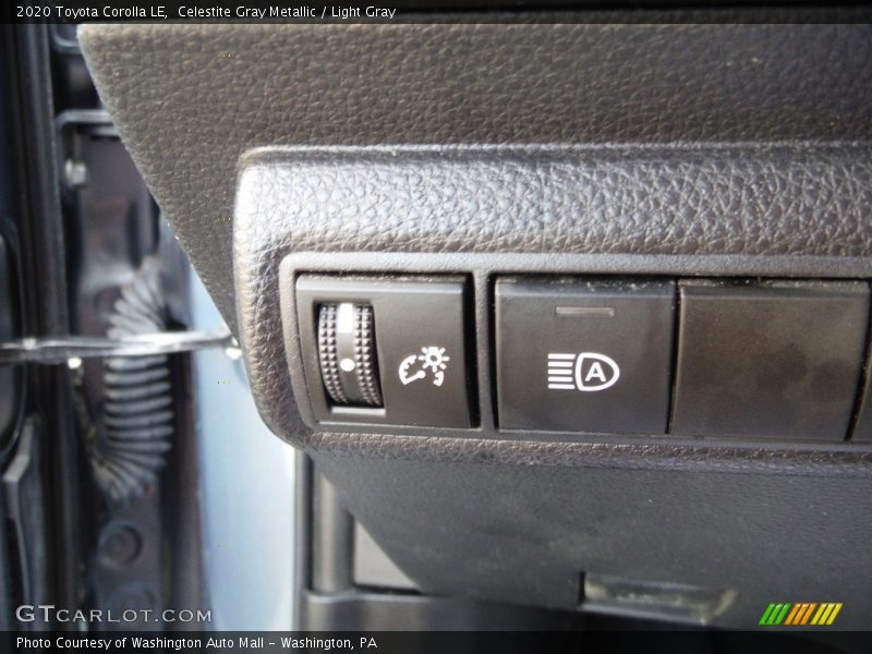 Celestite Gray Metallic / Light Gray 2020 Toyota Corolla LE