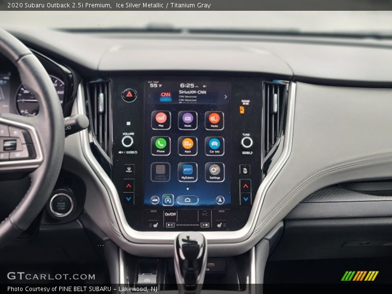 Ice Silver Metallic / Titanium Gray 2020 Subaru Outback 2.5i Premium