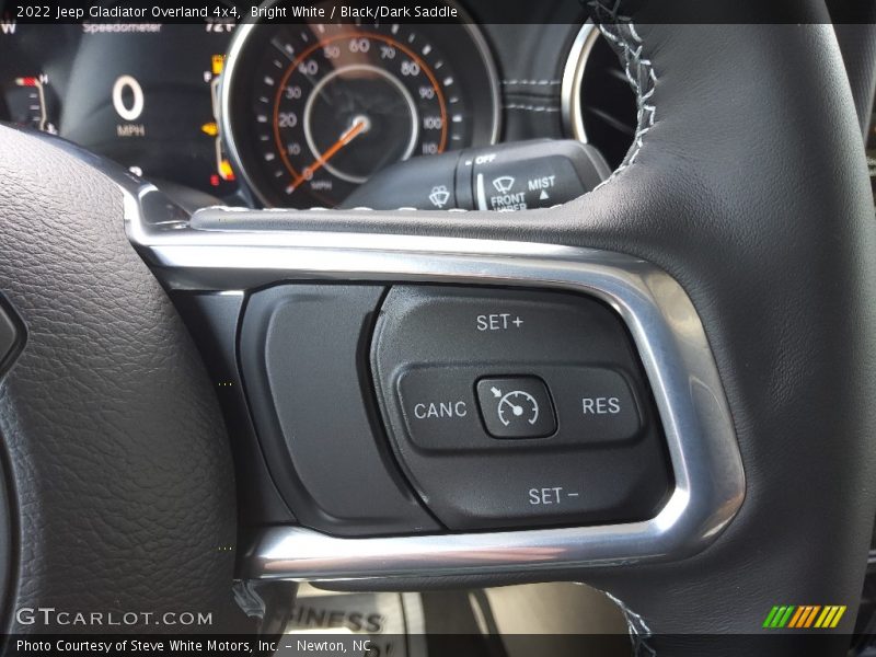 Bright White / Black/Dark Saddle 2022 Jeep Gladiator Overland 4x4