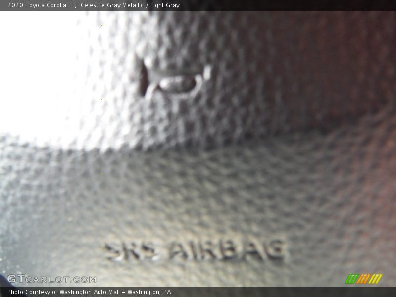 Celestite Gray Metallic / Light Gray 2020 Toyota Corolla LE