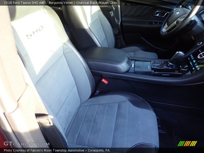 Front Seat of 2018 Taurus SHO AWD