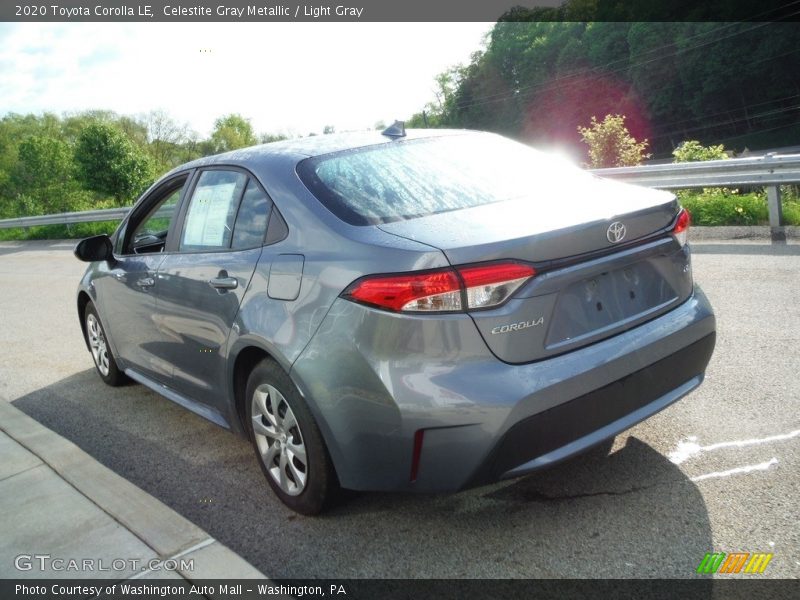 Celestite Gray Metallic / Light Gray 2020 Toyota Corolla LE