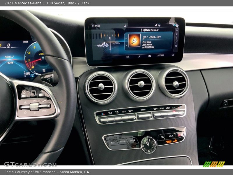 Black / Black 2021 Mercedes-Benz C 300 Sedan