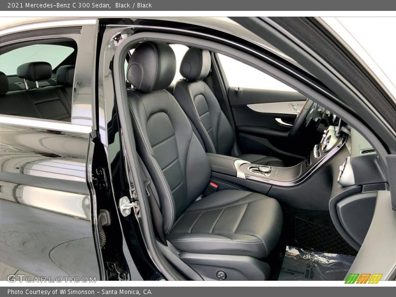 Black / Black 2021 Mercedes-Benz C 300 Sedan