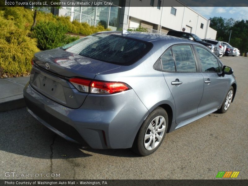 Celestite Gray Metallic / Light Gray 2020 Toyota Corolla LE