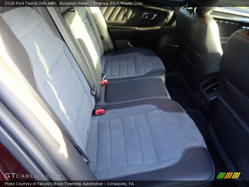 Rear Seat of 2018 Taurus SHO AWD