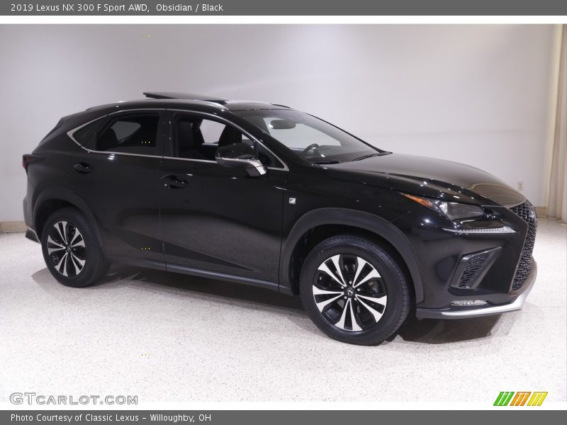 Obsidian / Black 2019 Lexus NX 300 F Sport AWD