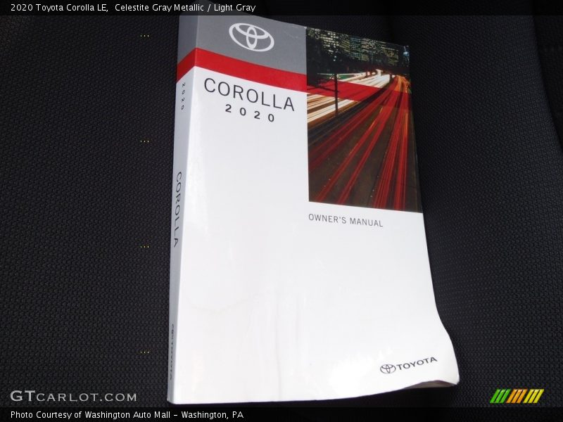 Celestite Gray Metallic / Light Gray 2020 Toyota Corolla LE