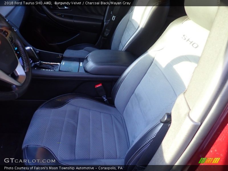 Front Seat of 2018 Taurus SHO AWD