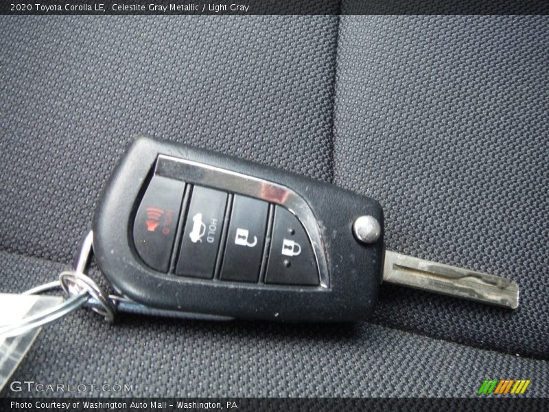 Celestite Gray Metallic / Light Gray 2020 Toyota Corolla LE