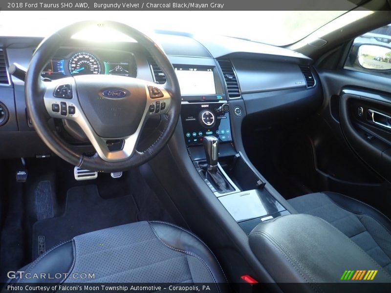 Front Seat of 2018 Taurus SHO AWD
