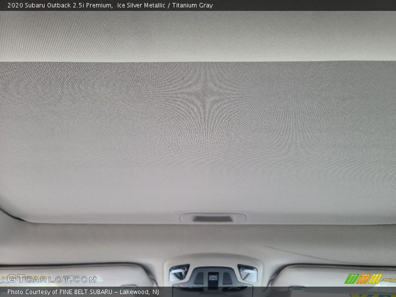 Ice Silver Metallic / Titanium Gray 2020 Subaru Outback 2.5i Premium