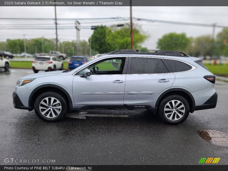 Ice Silver Metallic / Titanium Gray 2020 Subaru Outback 2.5i Premium