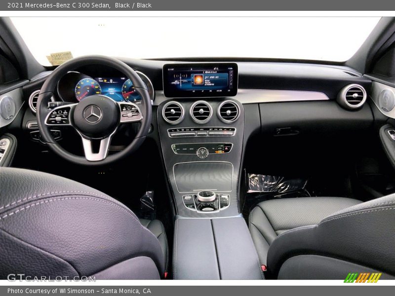 Dashboard of 2021 C 300 Sedan