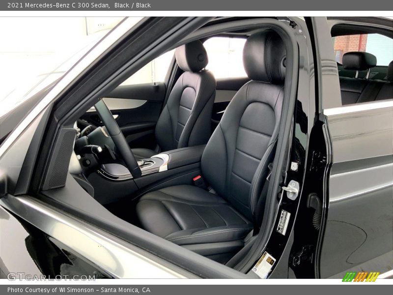Front Seat of 2021 C 300 Sedan