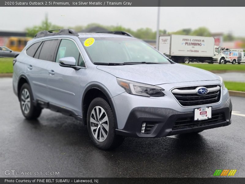 Ice Silver Metallic / Titanium Gray 2020 Subaru Outback 2.5i Premium