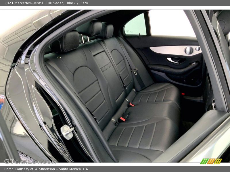 Rear Seat of 2021 C 300 Sedan