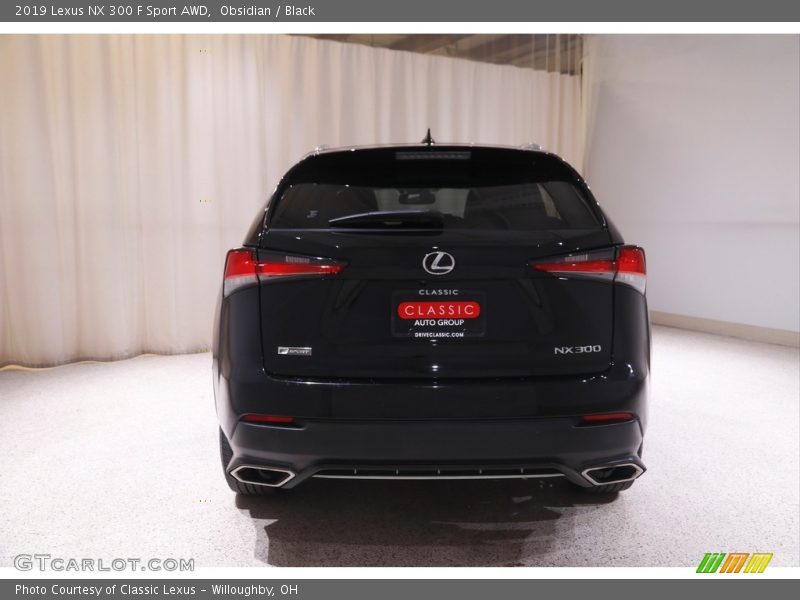 Obsidian / Black 2019 Lexus NX 300 F Sport AWD