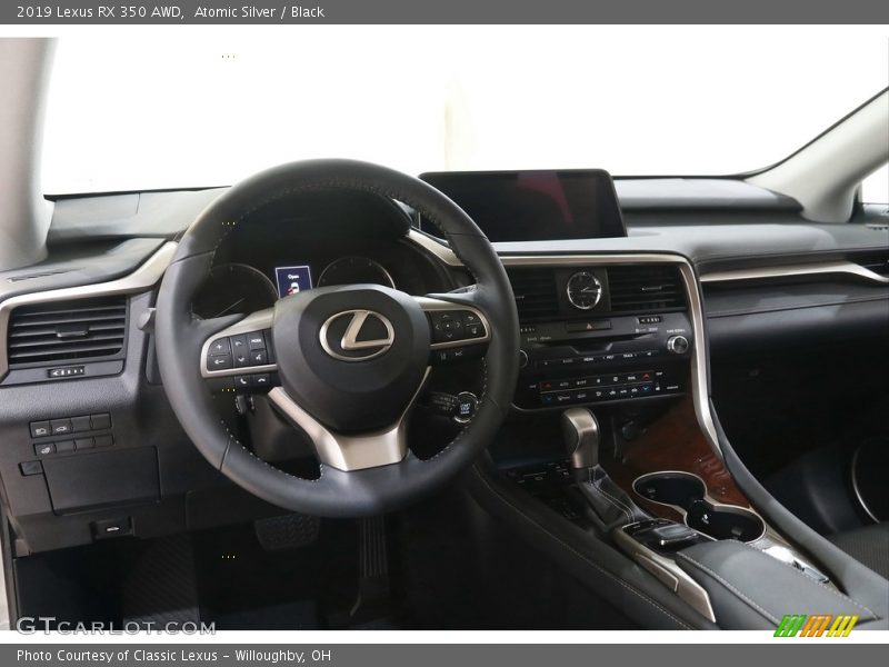 Atomic Silver / Black 2019 Lexus RX 350 AWD