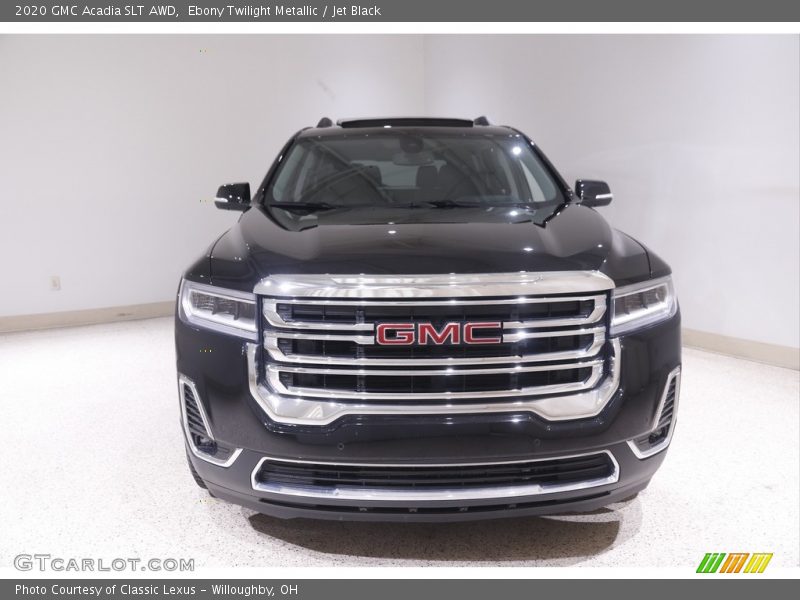 Ebony Twilight Metallic / Jet Black 2020 GMC Acadia SLT AWD