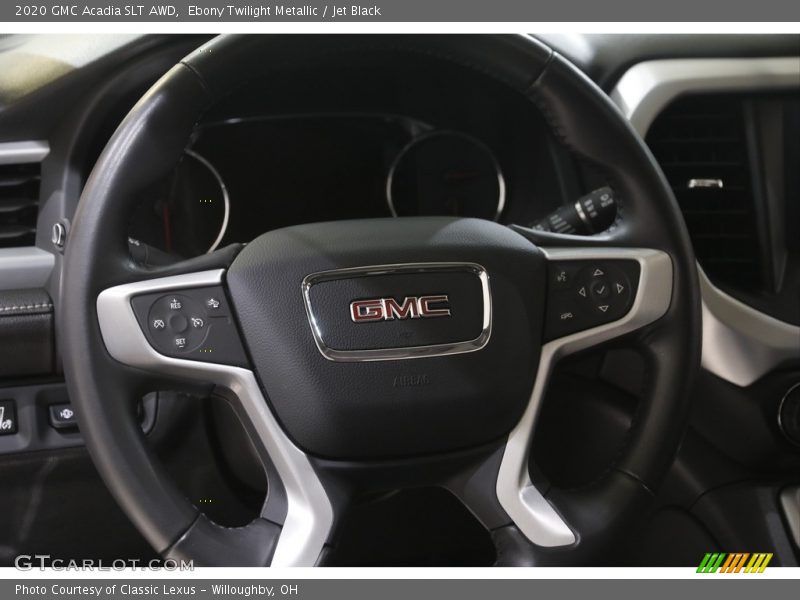 Ebony Twilight Metallic / Jet Black 2020 GMC Acadia SLT AWD